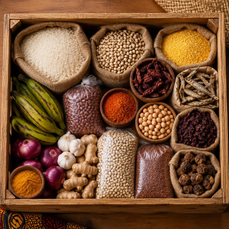 Essential Nigerian Food Starter Box