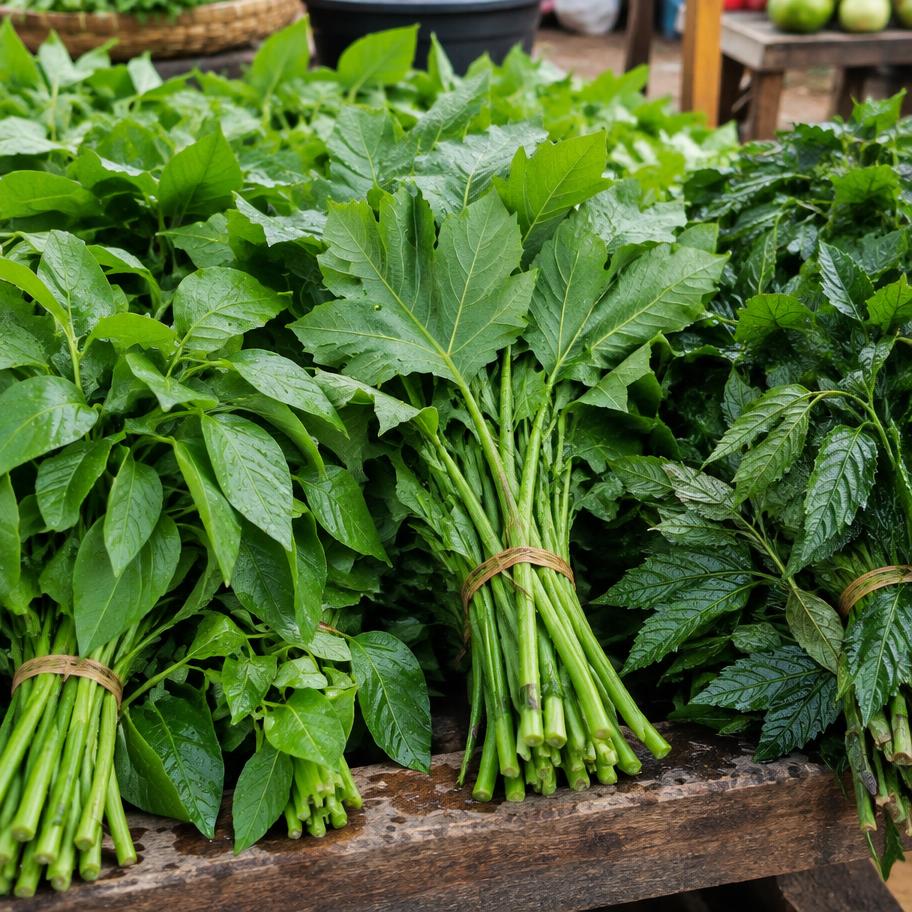 Fresh African Soup Leaves